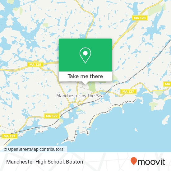 Mapa de Manchester High School