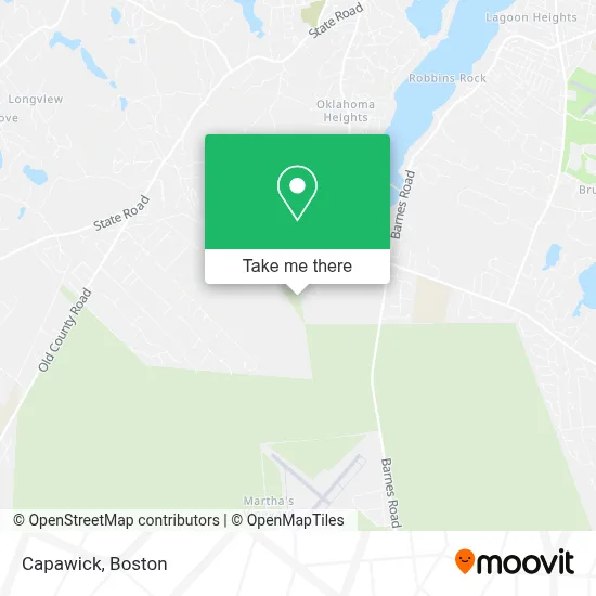 Capawick map