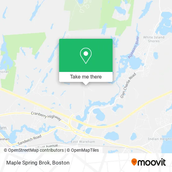Maple Spring Brok map