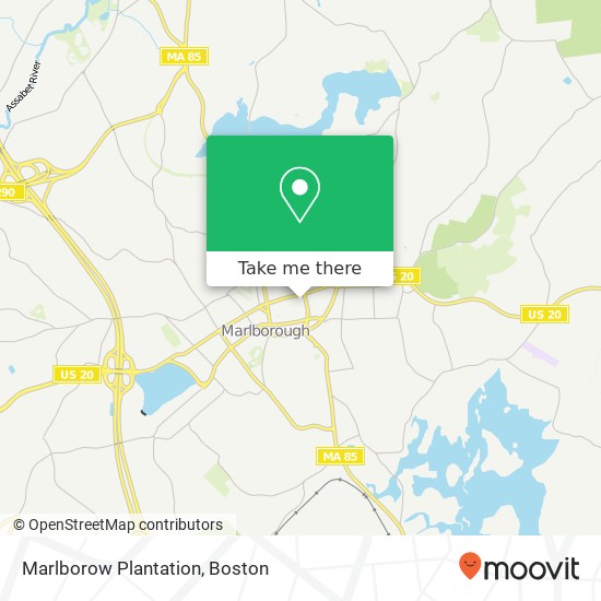 Marlborow Plantation map