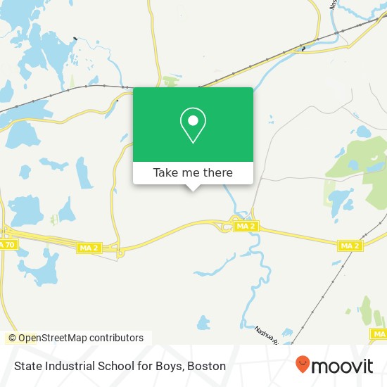 State Industrial School for Boys map