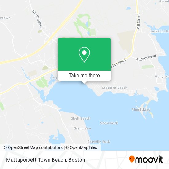 Mapa de Mattapoisett Town Beach