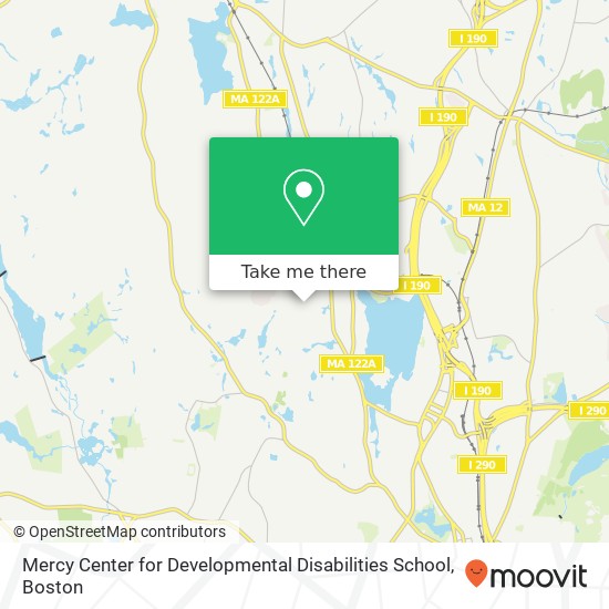 Mercy Center for Developmental Disabilities School map