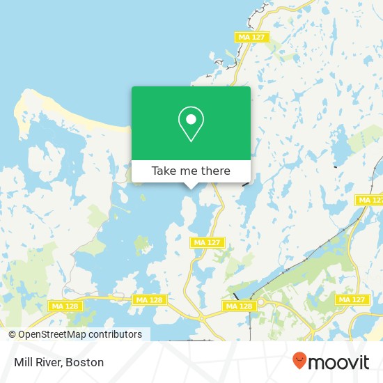 Mill River map