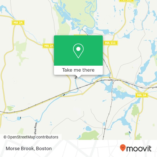 Morse Brook map