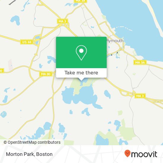 Morton Park map