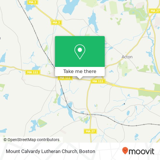 Mount Calvardy Lutheran Church map