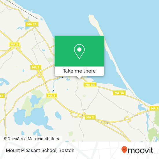 Mount Pleasant School map