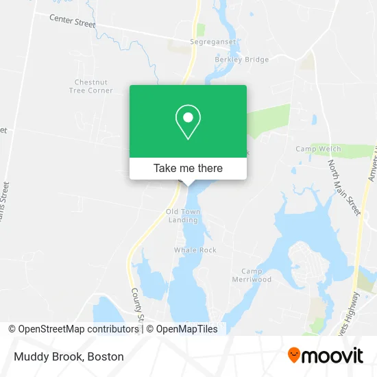 Muddy Brook map