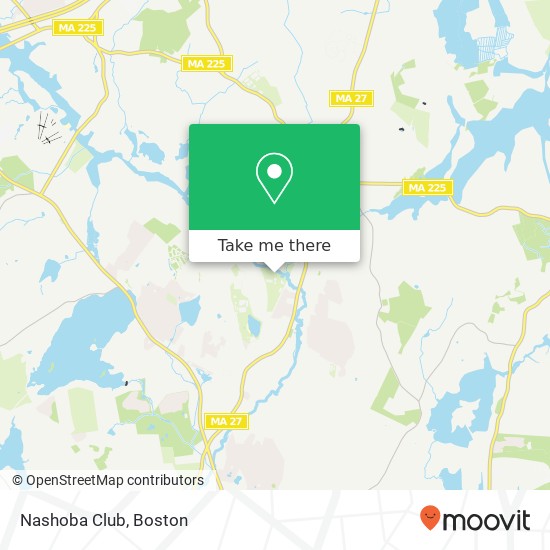 Mapa de Nashoba Club