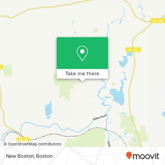 New Boston map