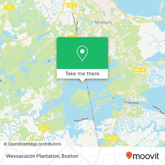 Wessacucon Plantation map