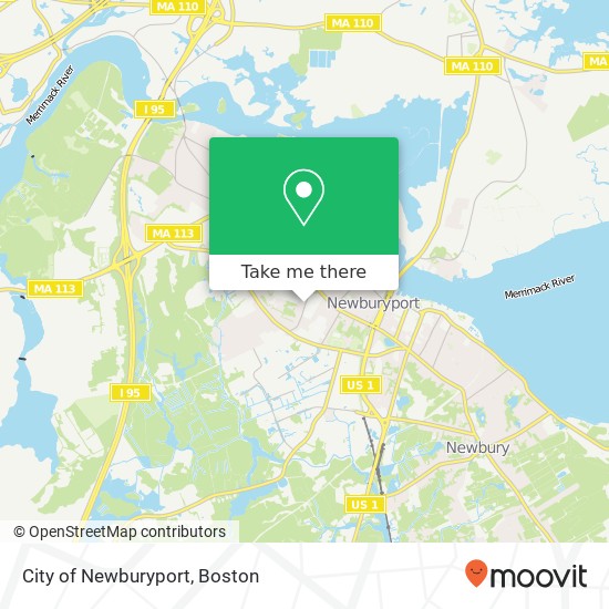 Mapa de City of Newburyport