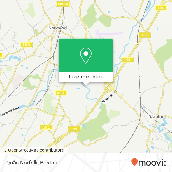 Quận Norfolk map