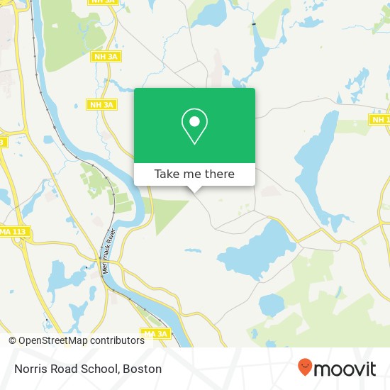 Mapa de Norris Road School
