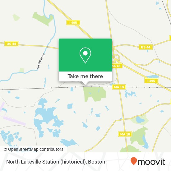 Mapa de North Lakeville Station (historical)