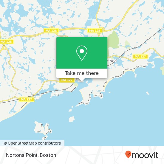 Nortons Point map