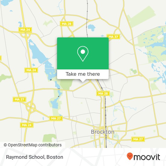 Mapa de Raymond School