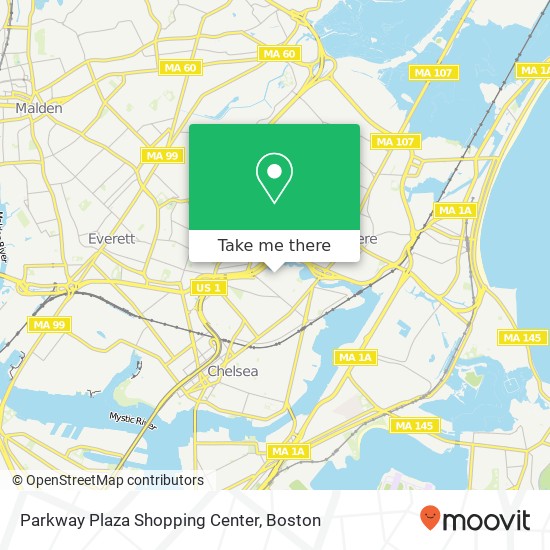 Mapa de Parkway Plaza Shopping Center