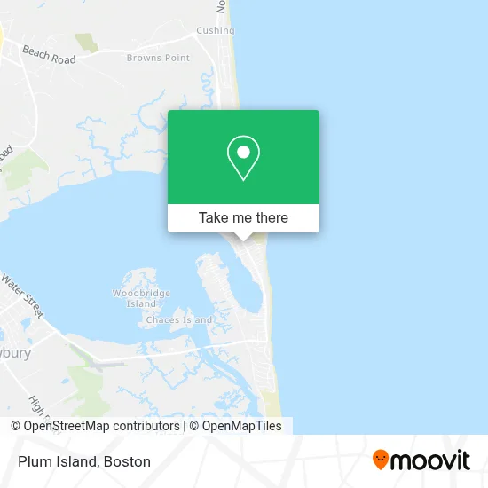Plum Island map