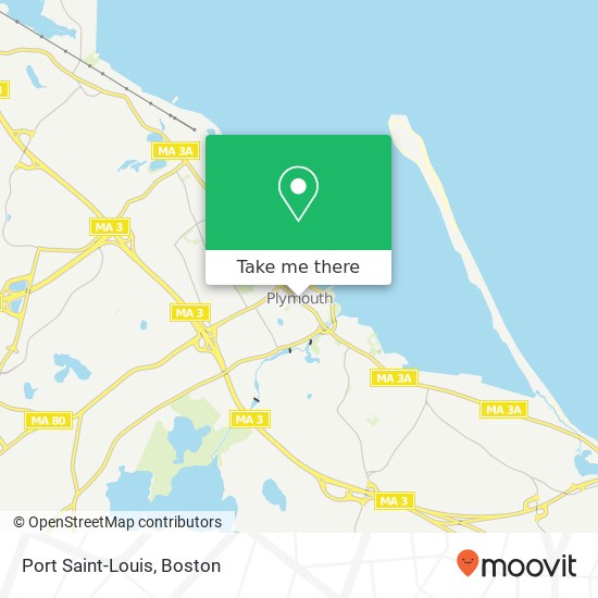 Mapa de Port Saint-Louis