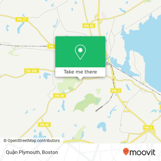 Mapa de Quận Plymouth