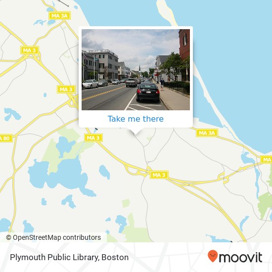 Mapa de Plymouth Public Library