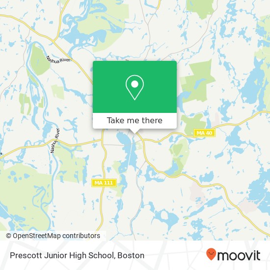 Prescott Junior High School map