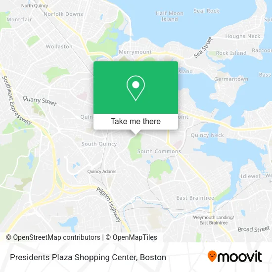 Presidents Plaza Shopping Center map