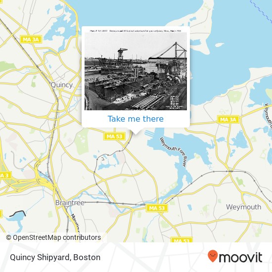 Mapa de Quincy Shipyard