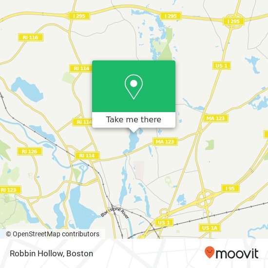 Mapa de Robbin Hollow
