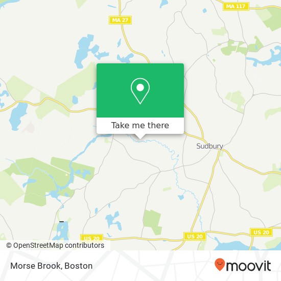 Morse Brook map