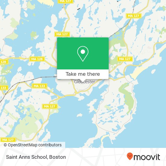 Saint Anns School map