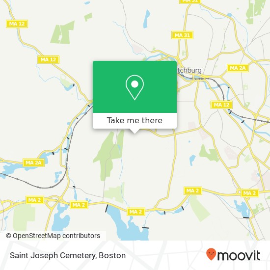 Mapa de Saint Joseph Cemetery