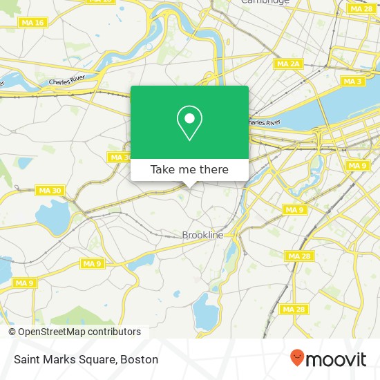 Mapa de Saint Marks Square