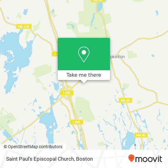 Mapa de Saint Paul's Episcopal Church