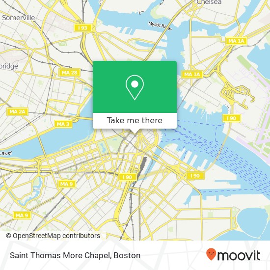 Mapa de Saint Thomas More Chapel