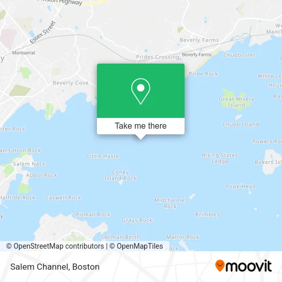 Salem Channel map