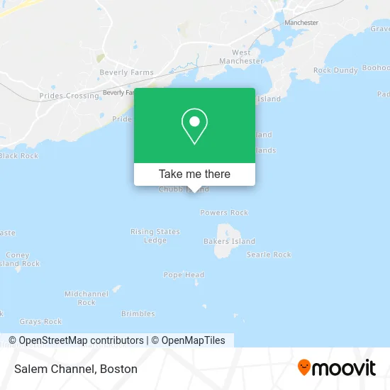 Salem Channel map