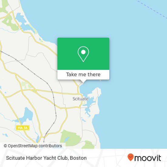Mapa de Scituate Harbor Yacht Club