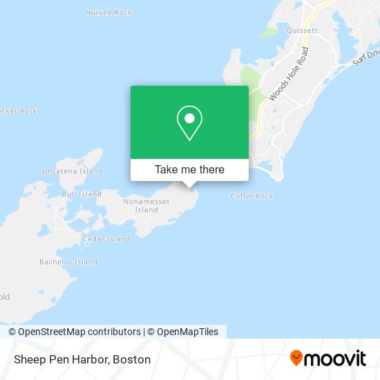 Mapa de Sheep Pen Harbor
