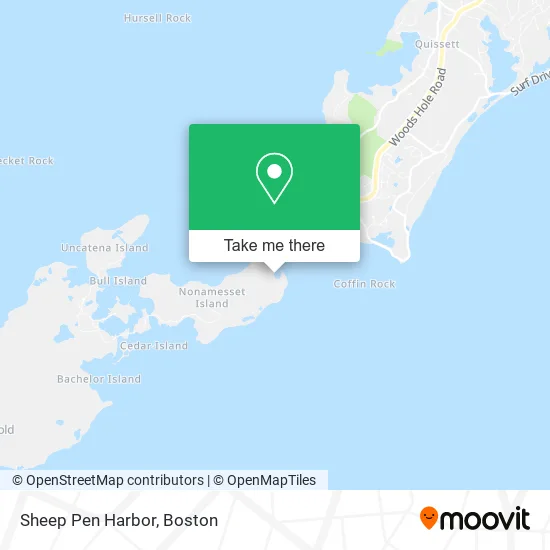 Sheep Pen Harbor map