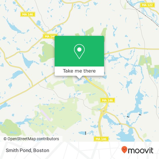 Mapa de Smith Pond