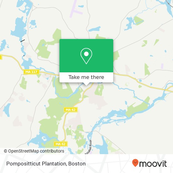 Pompositticut Plantation map