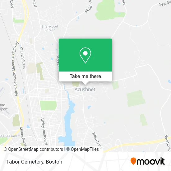 Mapa de Tabor Cemetery