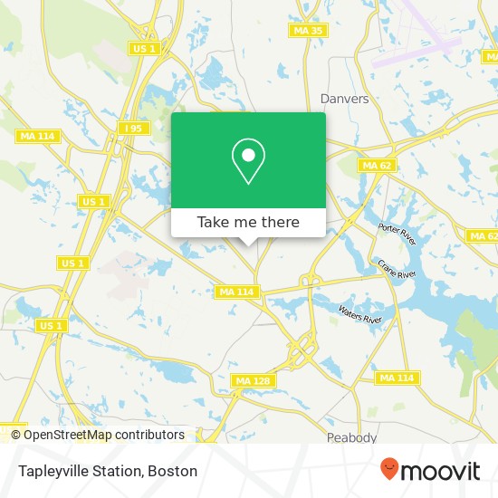 Mapa de Tapleyville Station