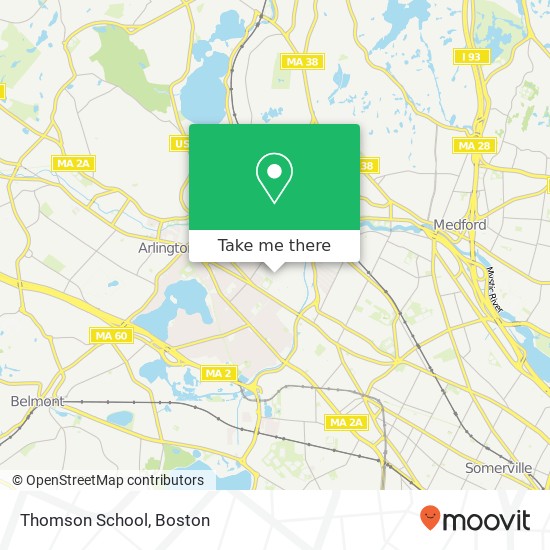 Thomson School map