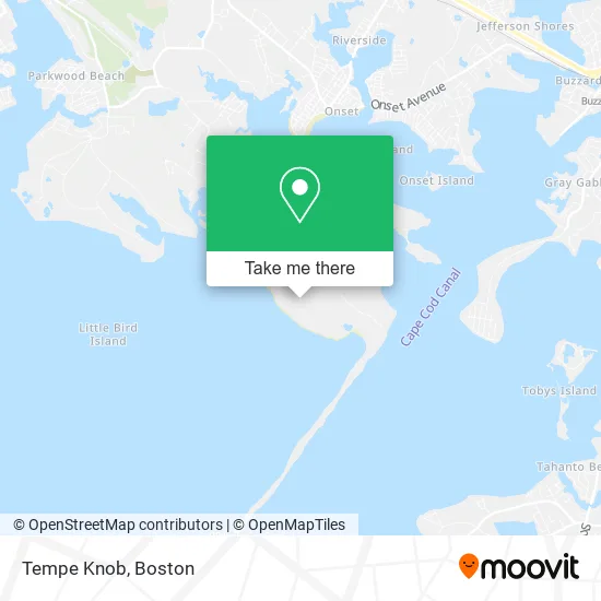 Tempe Knob map