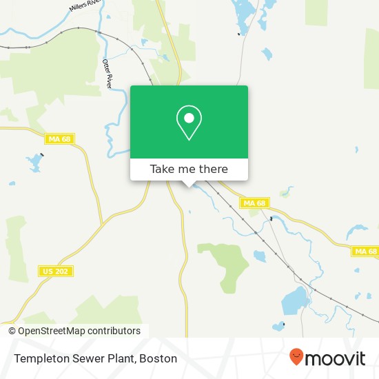 Mapa de Templeton Sewer Plant