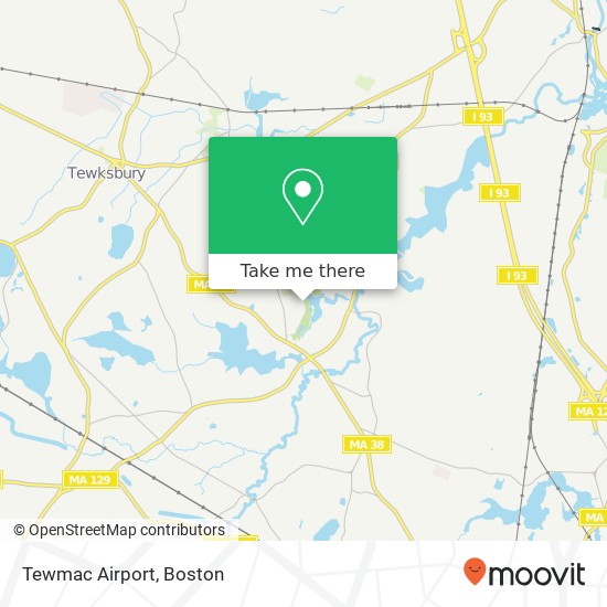 Tewmac Airport map